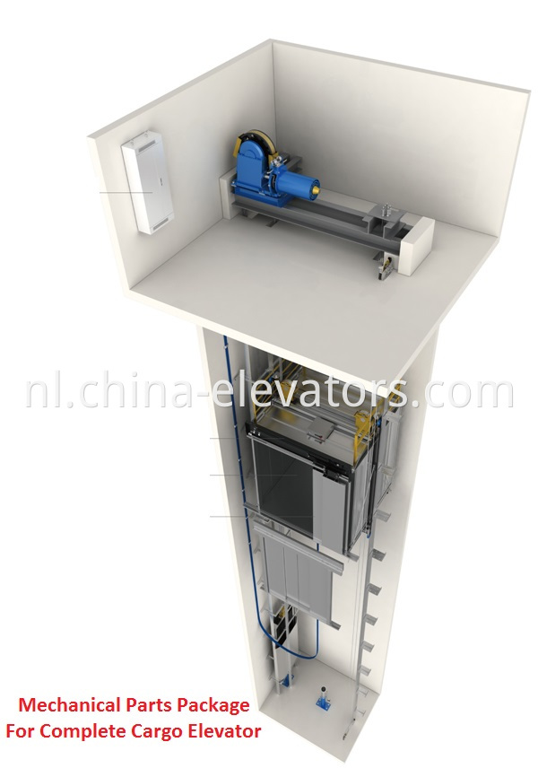 Mechanical Parts Package For Complete Cargo | Freight | Goods Elevator